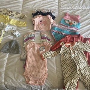 Premie up to 5 pounds. Some worn once  All in Néw condition